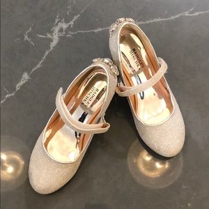 Kids Silver Heels